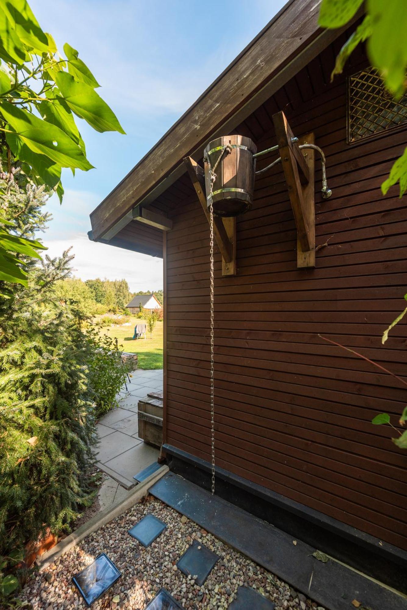 Nad Stawem Bogaczewo Villa Güldenboden Exterior foto