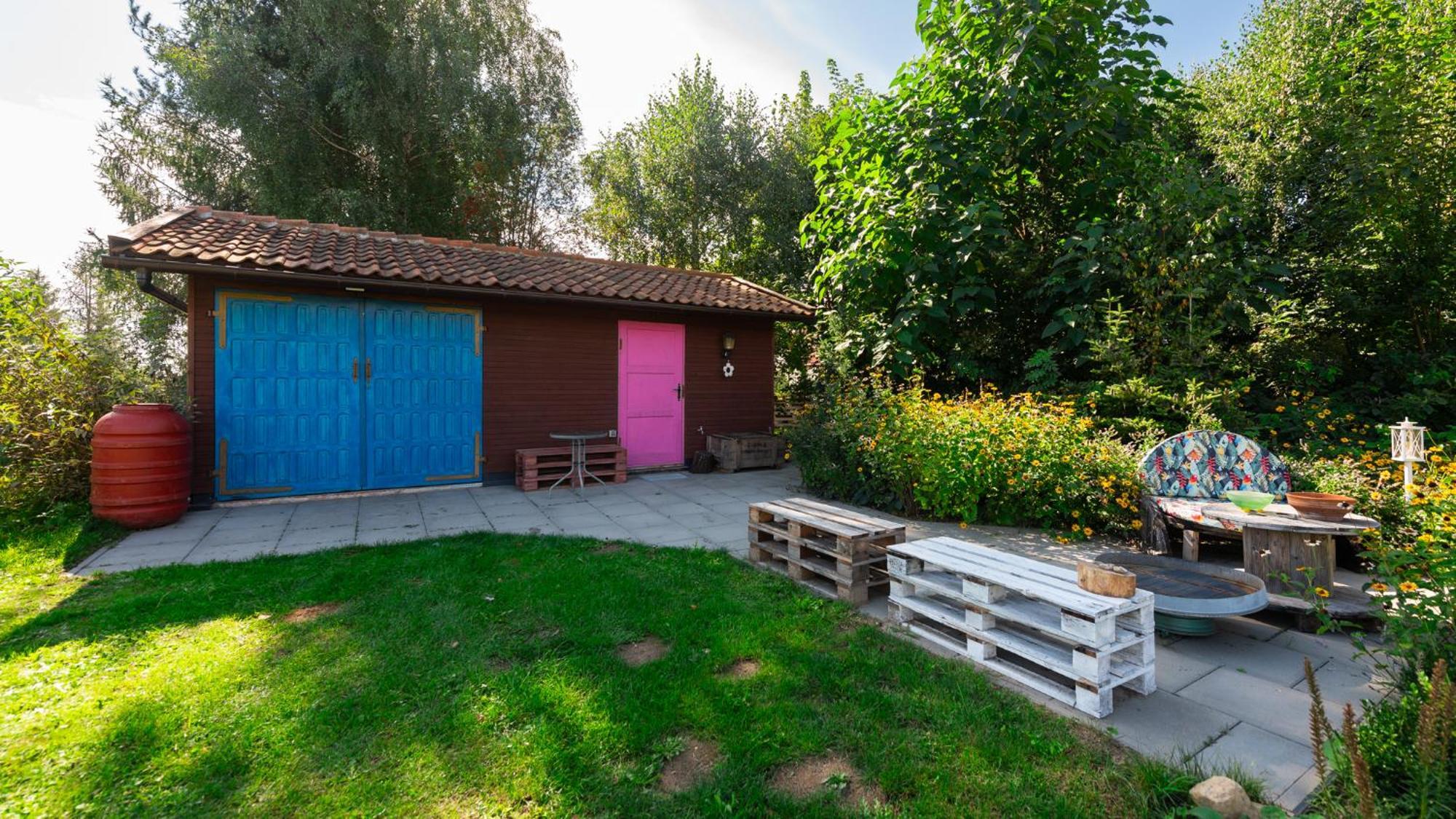 Nad Stawem Bogaczewo Villa Güldenboden Exterior foto