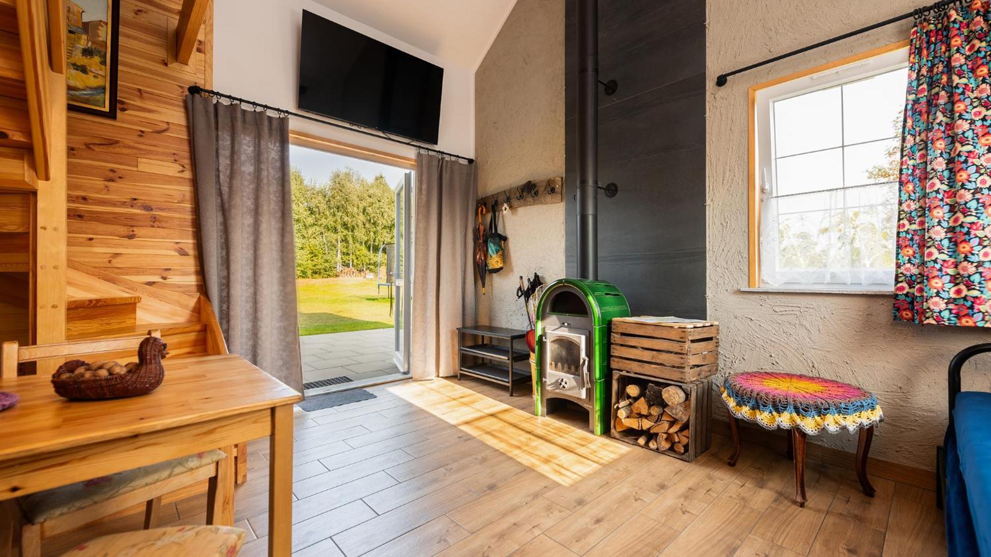 Nad Stawem Bogaczewo Villa Güldenboden Exterior foto