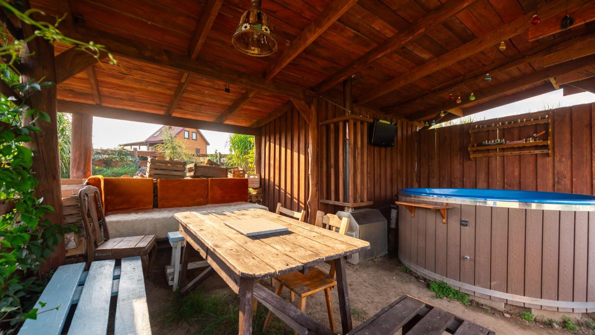 Nad Stawem Bogaczewo Villa Güldenboden Exterior foto